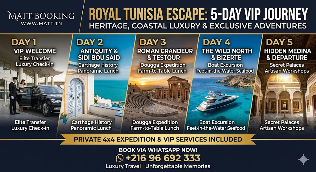 Royal Tunisia Heritage & Coastal Escape
